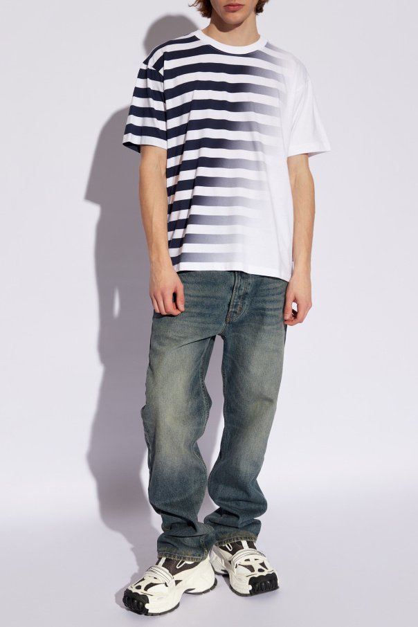 Eytys｜SHORT-SLEEVED ROUND NECK T-SHIRTS (Leon Faded Nav EYTYS Leon T-Shirt